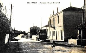 BOU-HAROUN - FONTAINE ET ROUTE DE CHERCHELL 